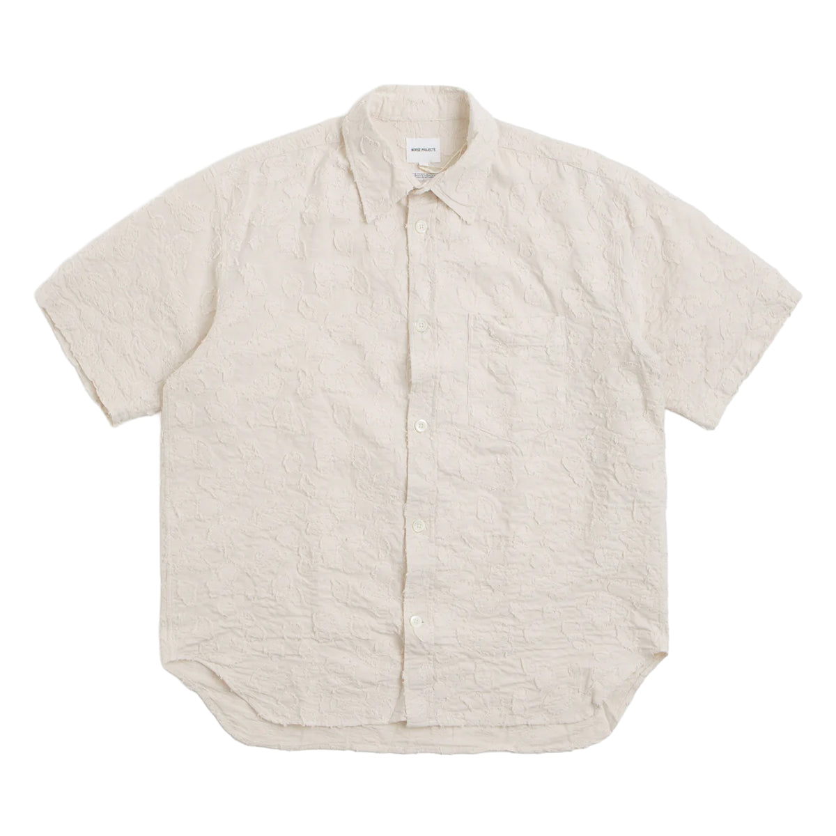 NORSE PROJECTS - CAMISA M/C MO OVERSIZED FIL COUPE