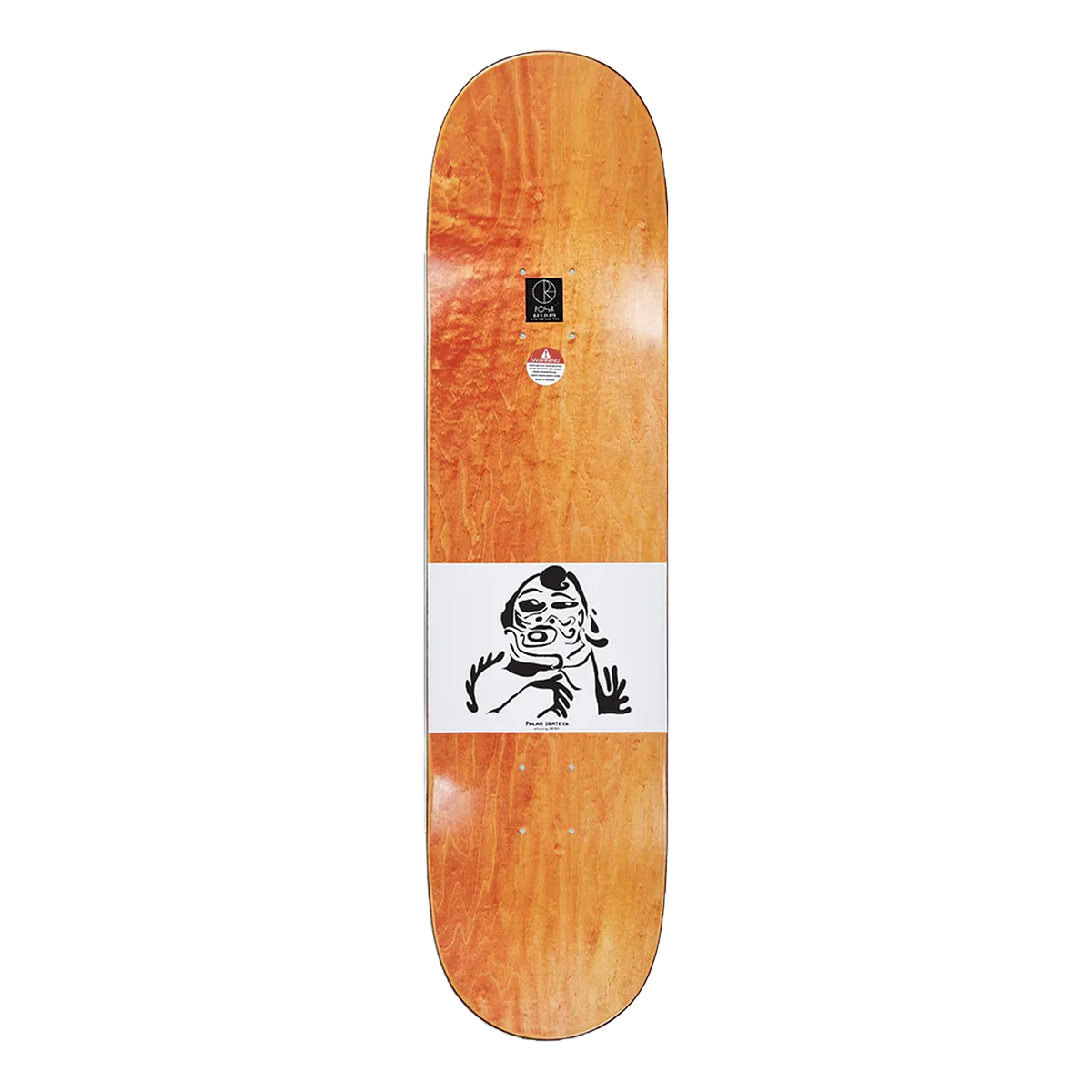 POLAR SKATE CO. - TABLA DE SKATE TROPHY HEADS 8.12
