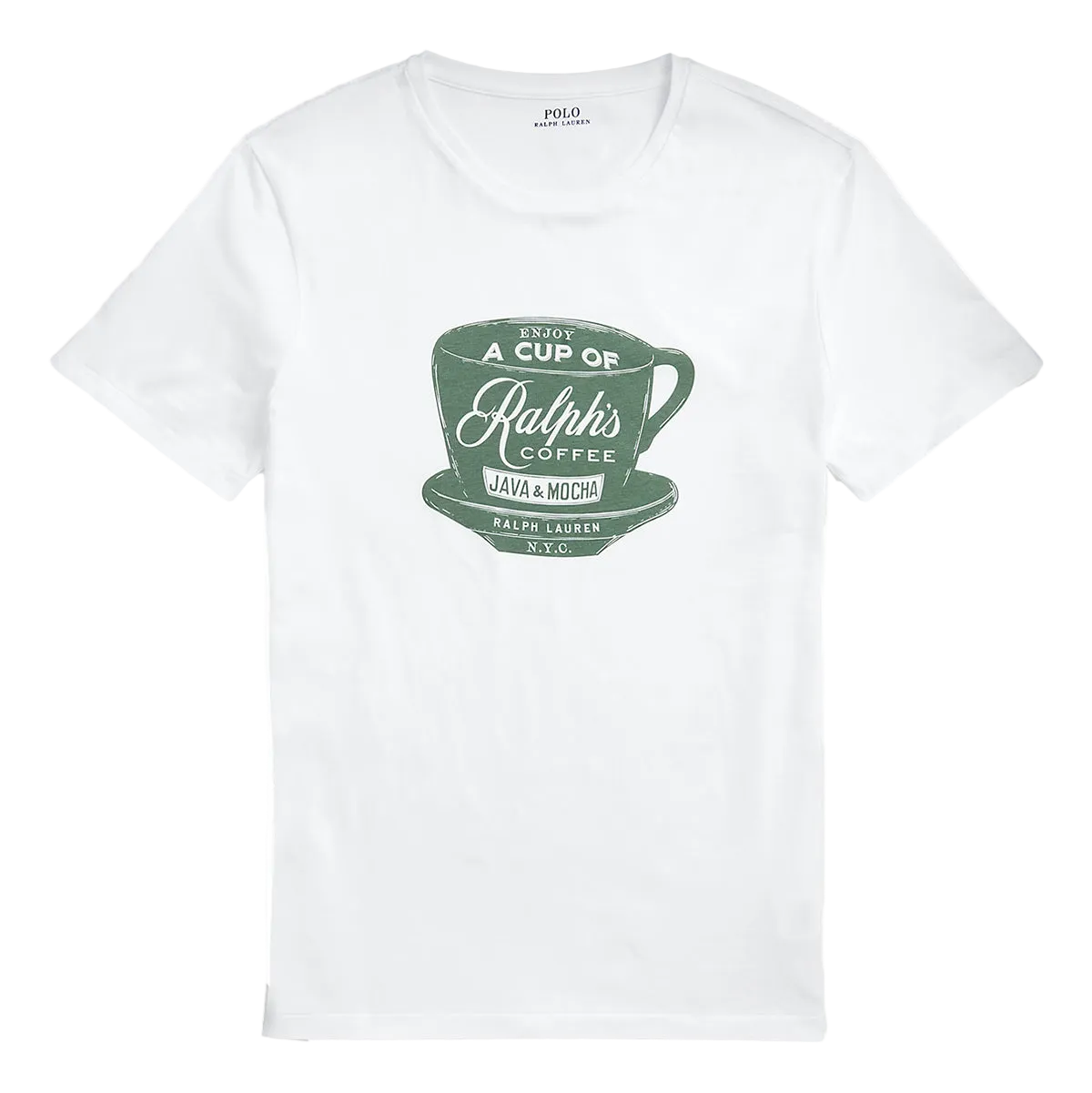 RALPH LAUREN - T-SHIRT M/C RALPH'S COFFE CUSTOM