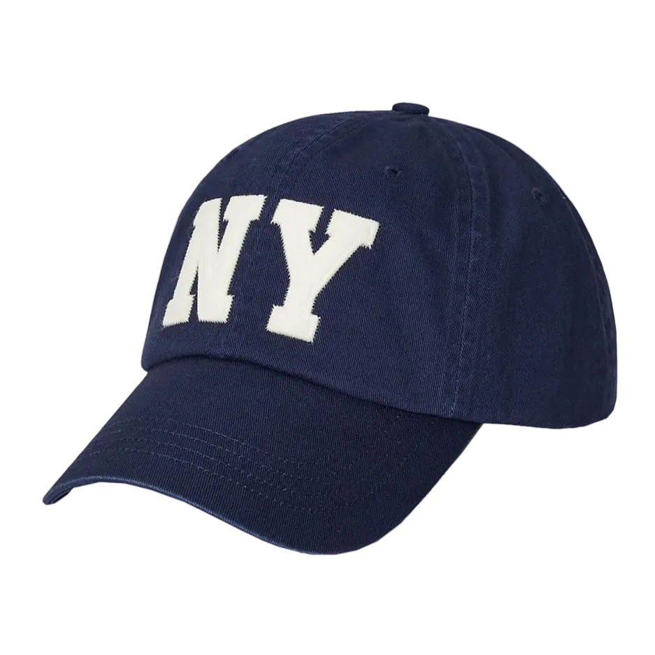 RALPH LAUREN - NY PATCH TWILL CAP