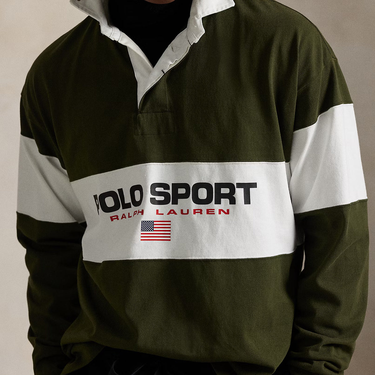 RALPH LAUREN - JERSEY M/L RUGBY POLO SPORTS