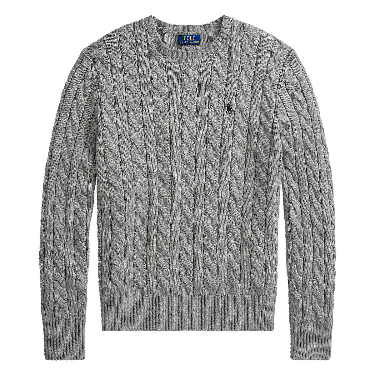 RALPH LAUREN - JERSEY DE ALGODÓN EN PUNTO CRUZADO