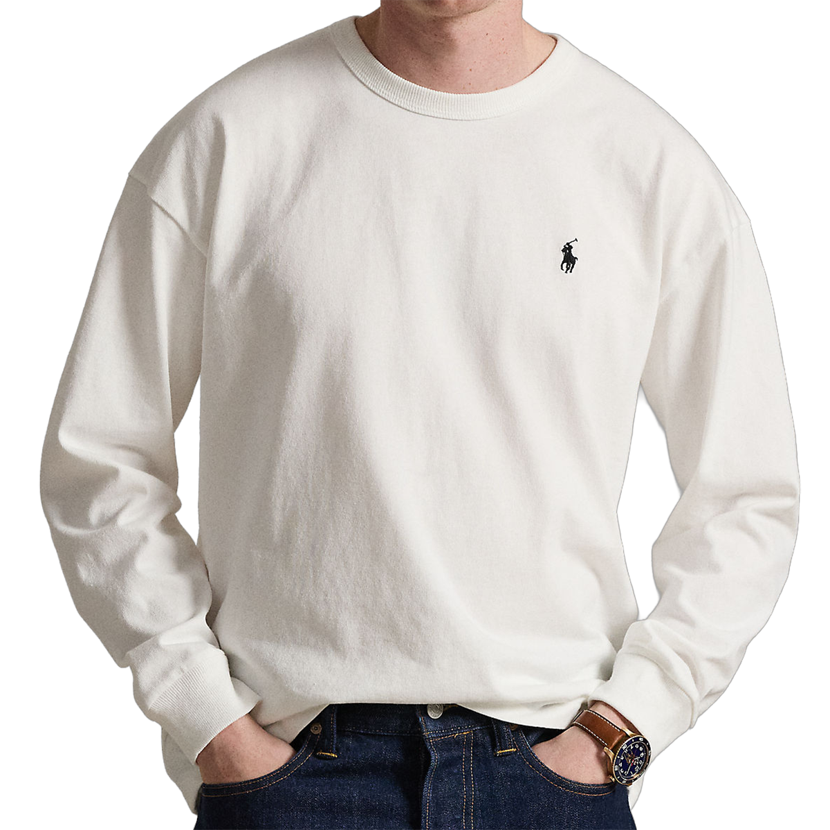 RALPH LAUREN - CAMISETA M/L RELAXED FIT