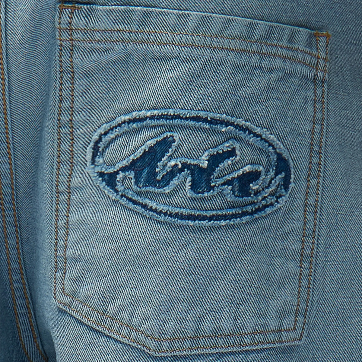 ARTE ANTWERP - PANTALÓN CORTO DENIM INSIDE/OUT